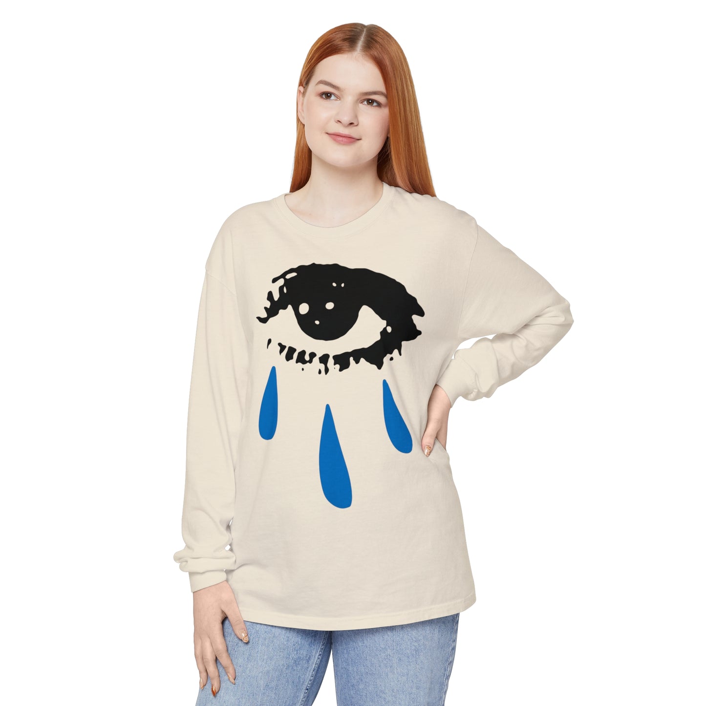 Betty Davis Cries Long Sleeve