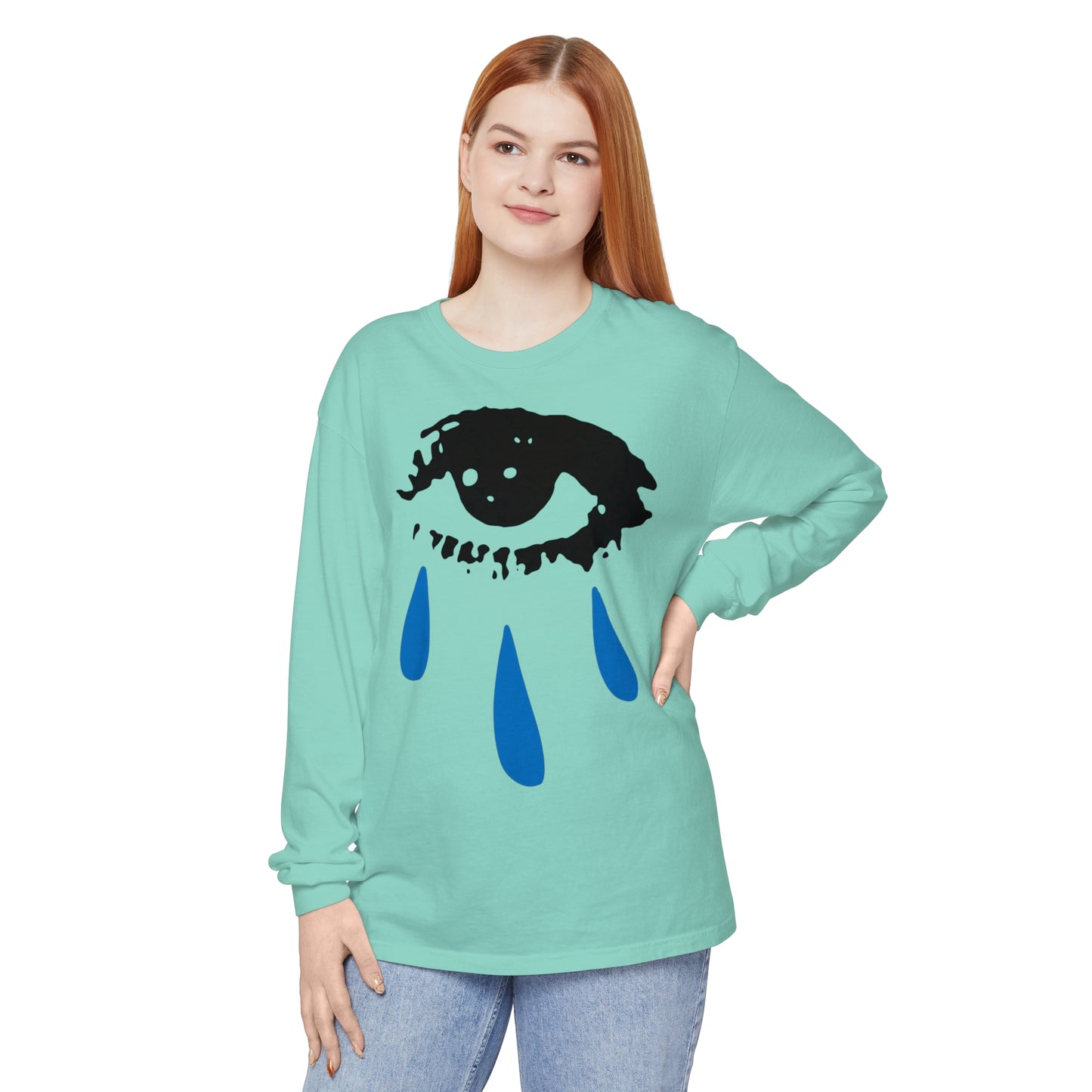 Betty Davis Cries Long Sleeve