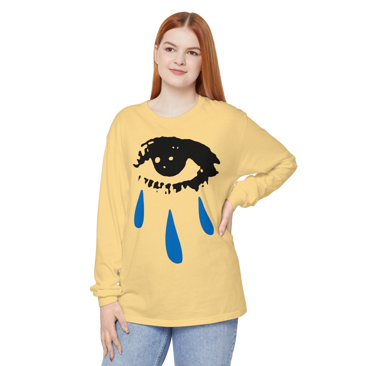 Betty Davis Cries Long Sleeve