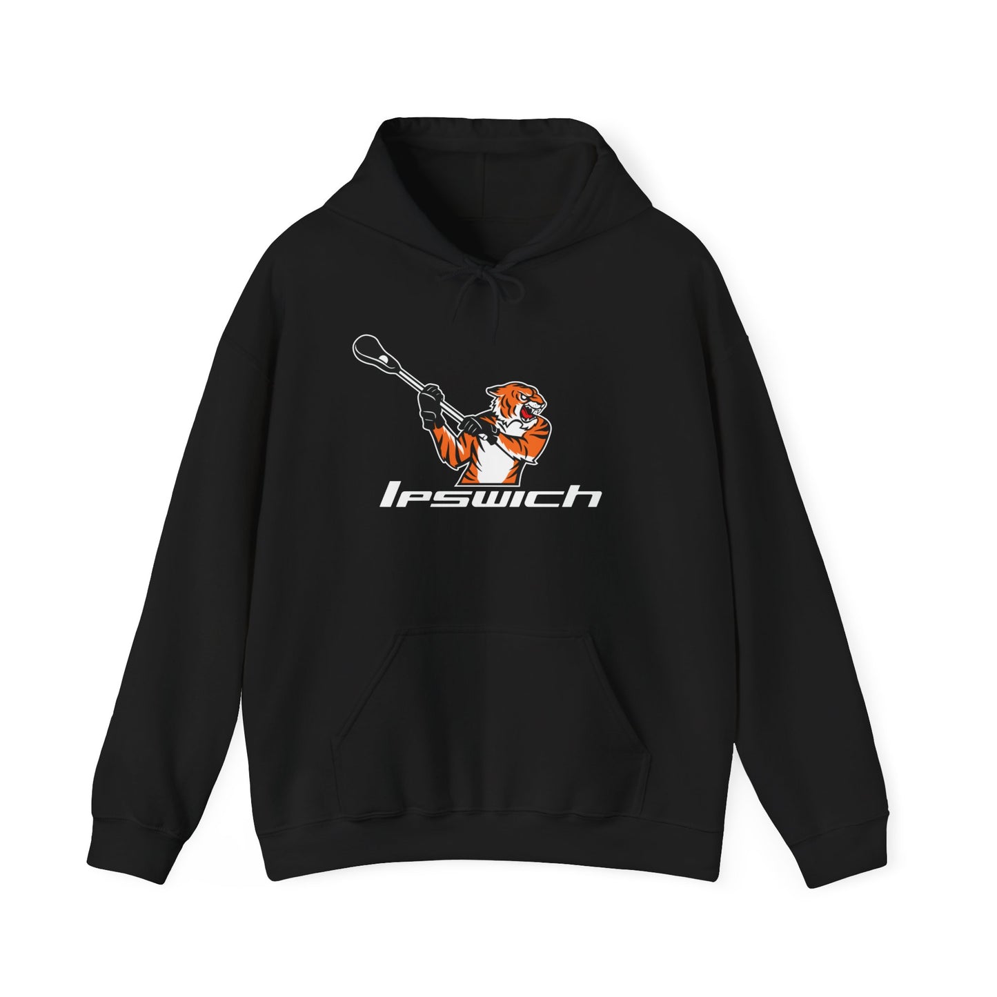 Ipswich Tiger Lacrosse Black Hoodie (Adult)