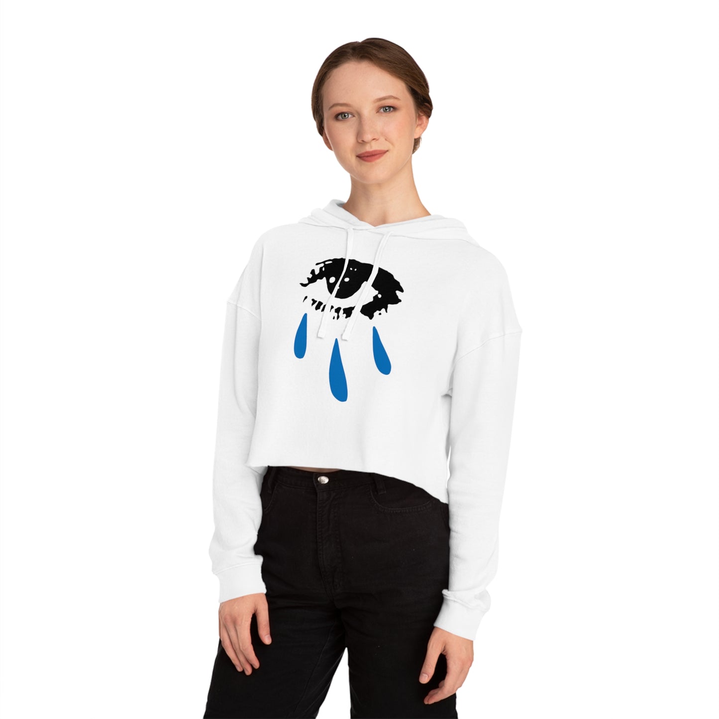 Women’s Betty Davis Cries Cropped Hoody