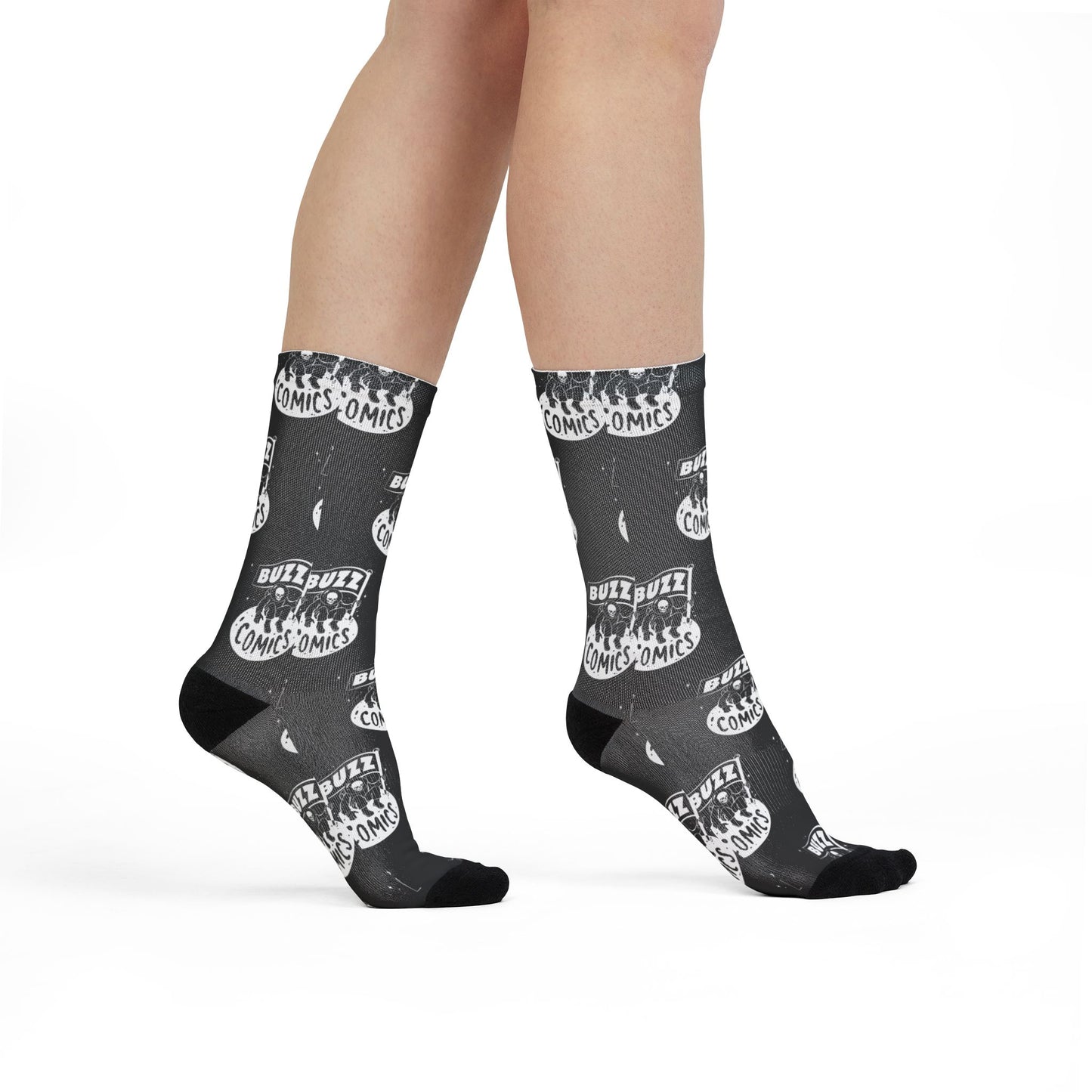 Buzz Comics Crew Socks