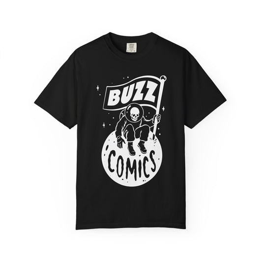 Buzz Comics Tshirt - White Logo