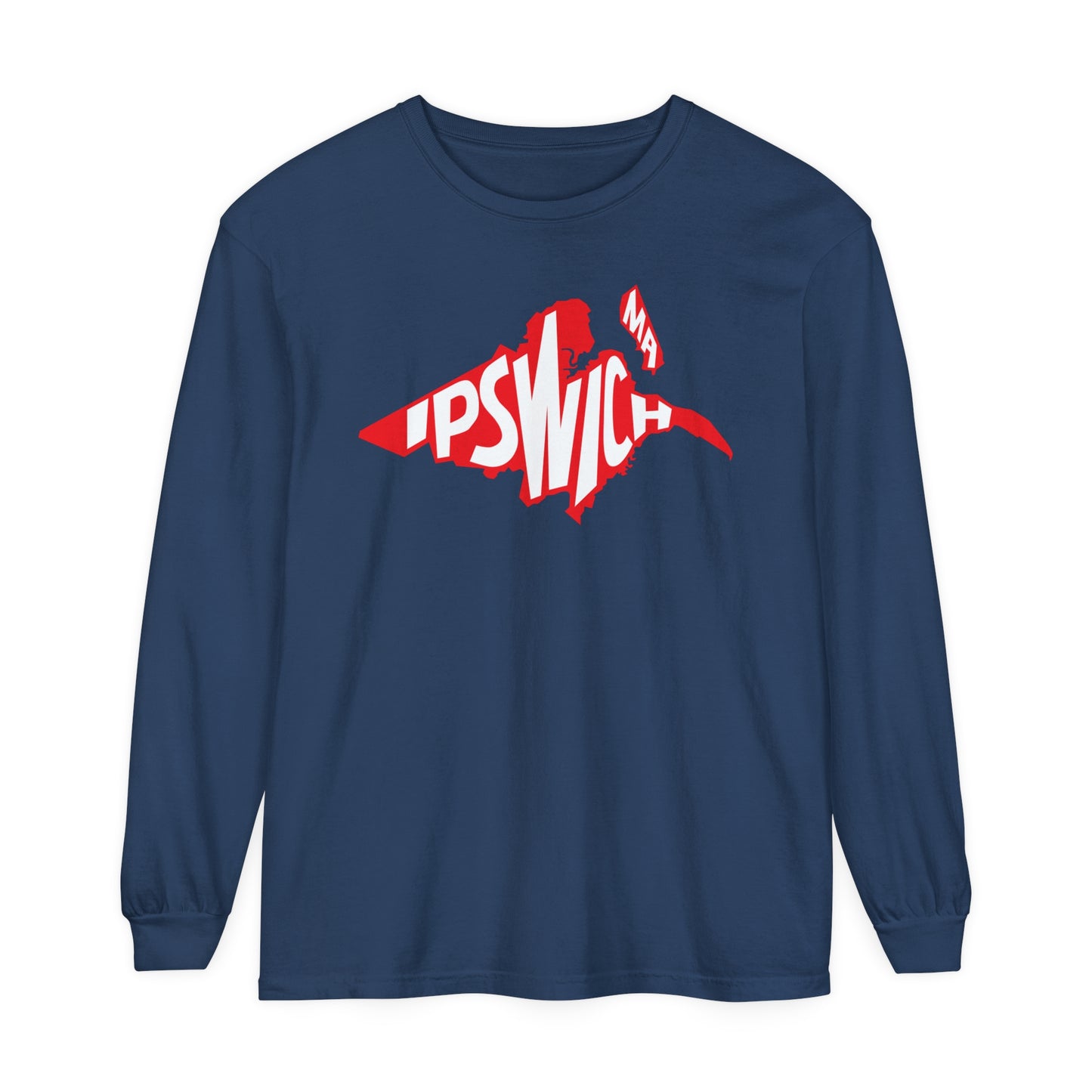 Ipswich Map Long Sleeve
