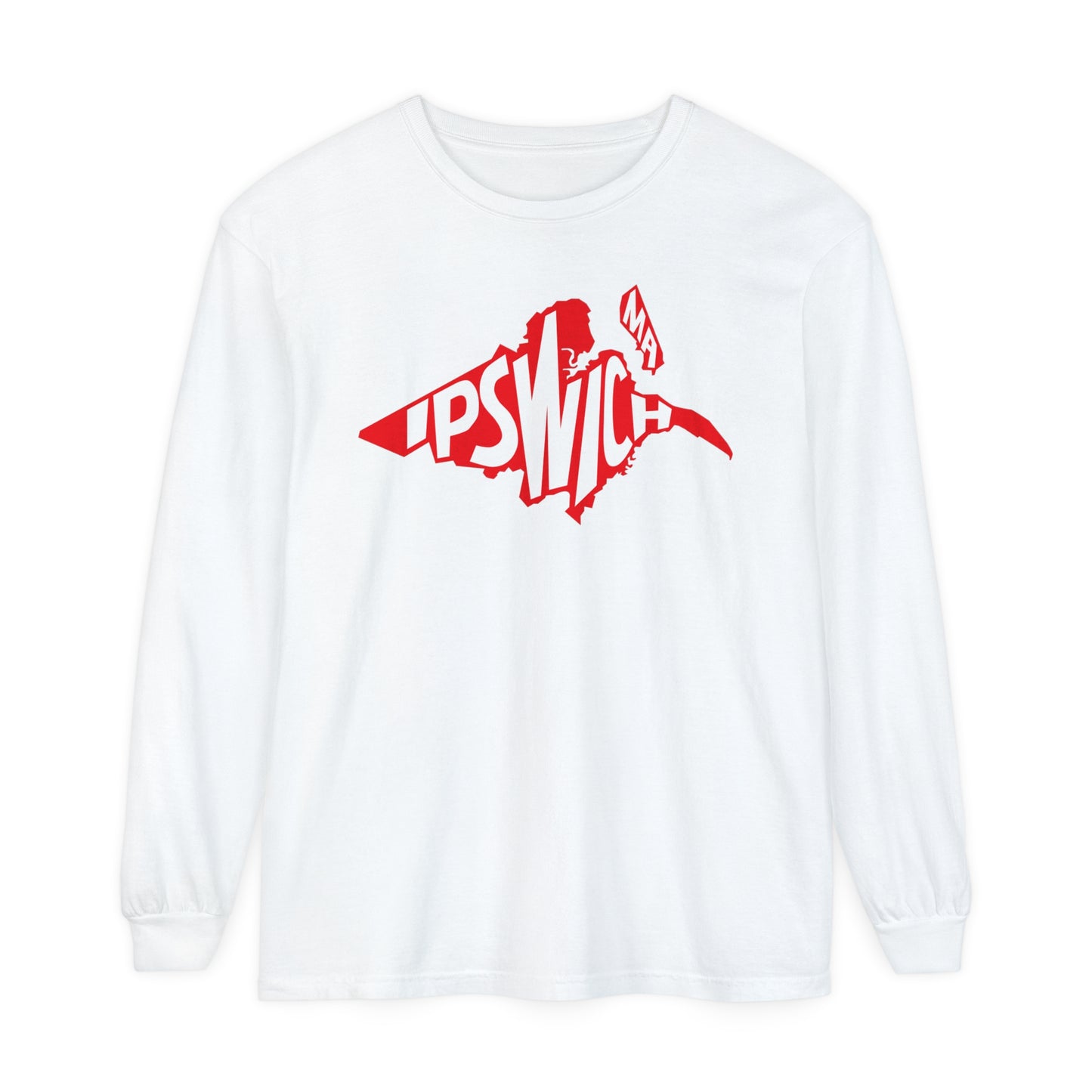 Ipswich Map Long Sleeve