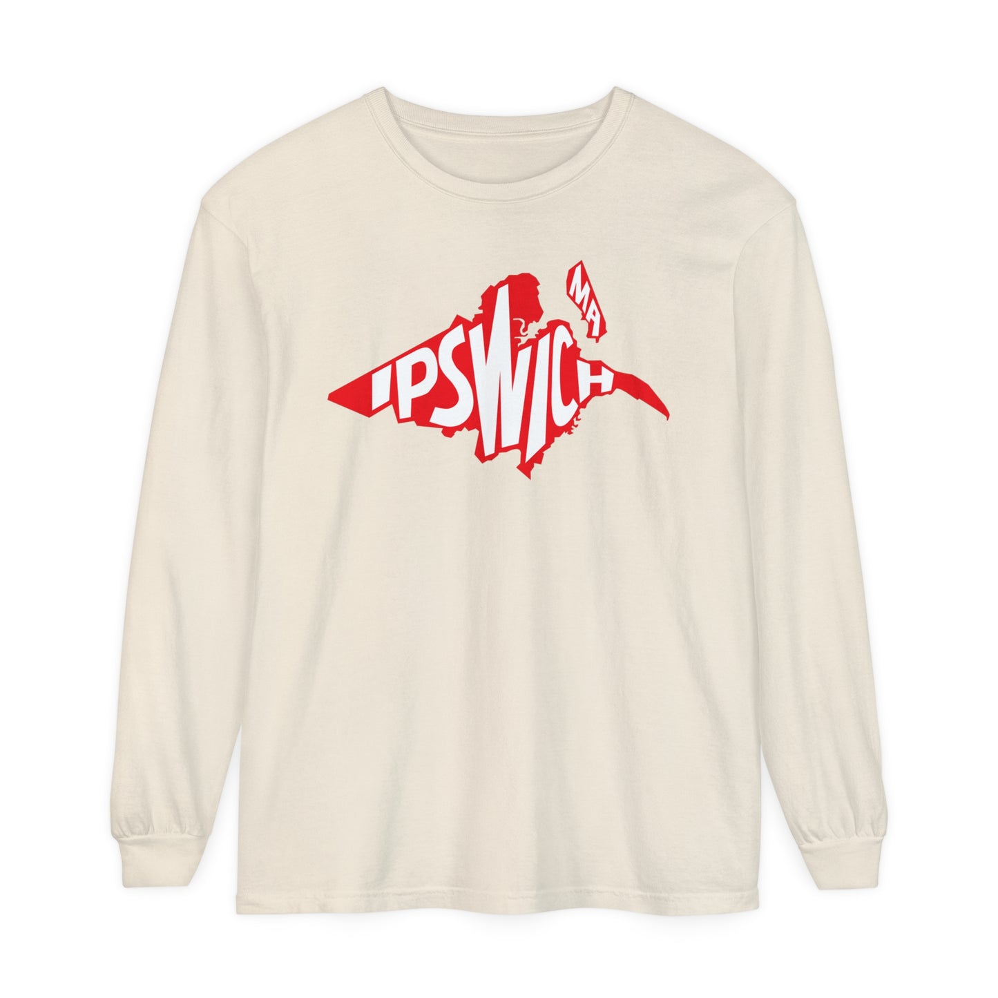 Ipswich Map Long Sleeve