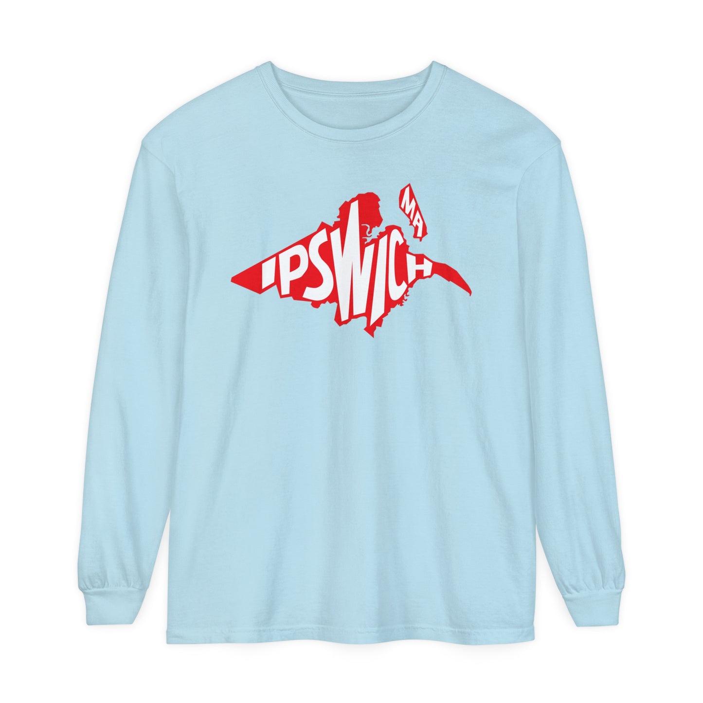 Ipswich Map Long Sleeve