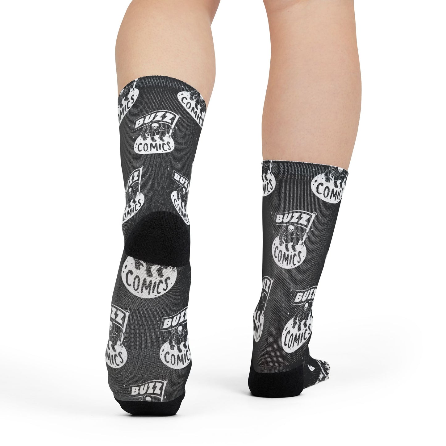Buzz Comics Crew Socks