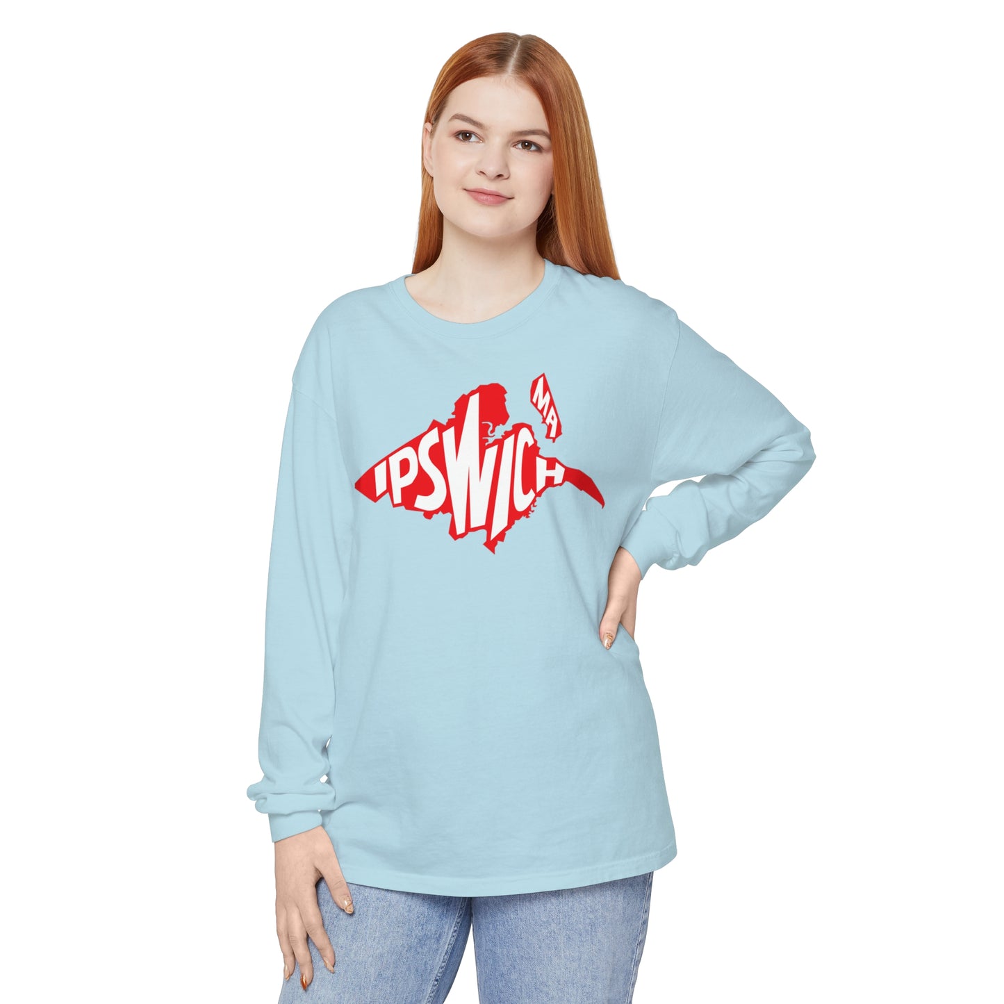 Ipswich Map Long Sleeve