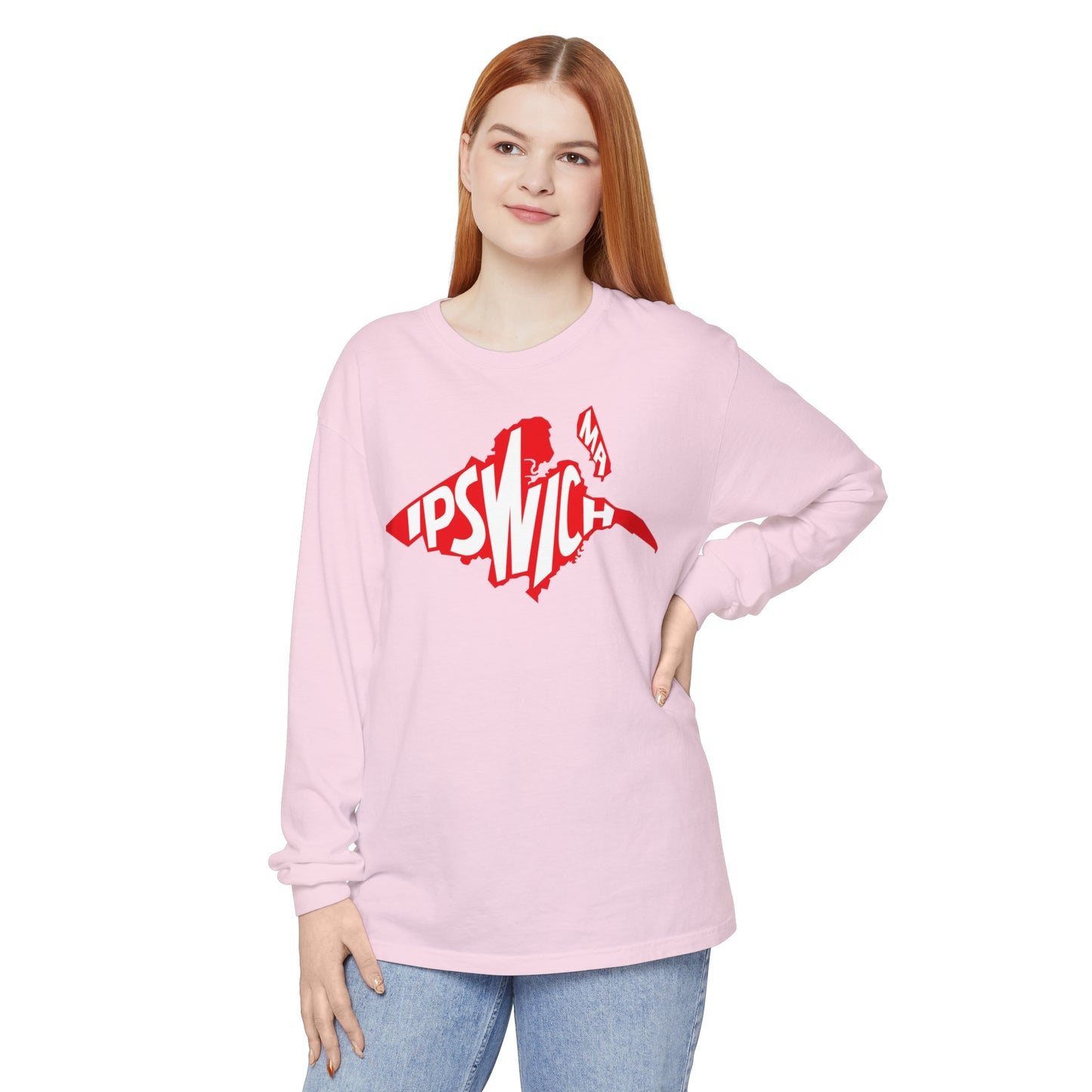 Ipswich Map Long Sleeve
