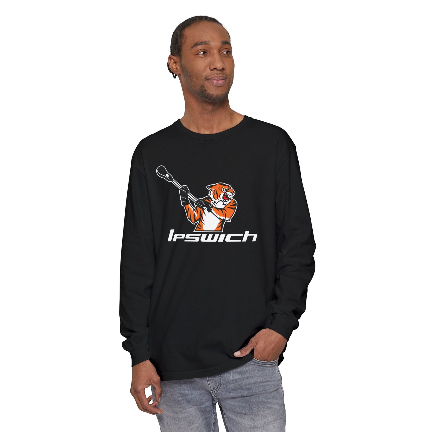Ipswich Tigers Lacrosse Long Sleeve T-Shirt (Adult)