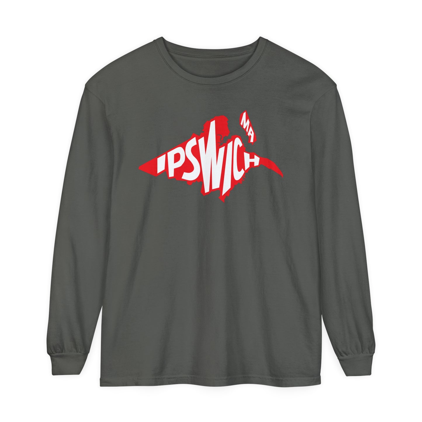 Ipswich Map Long Sleeve