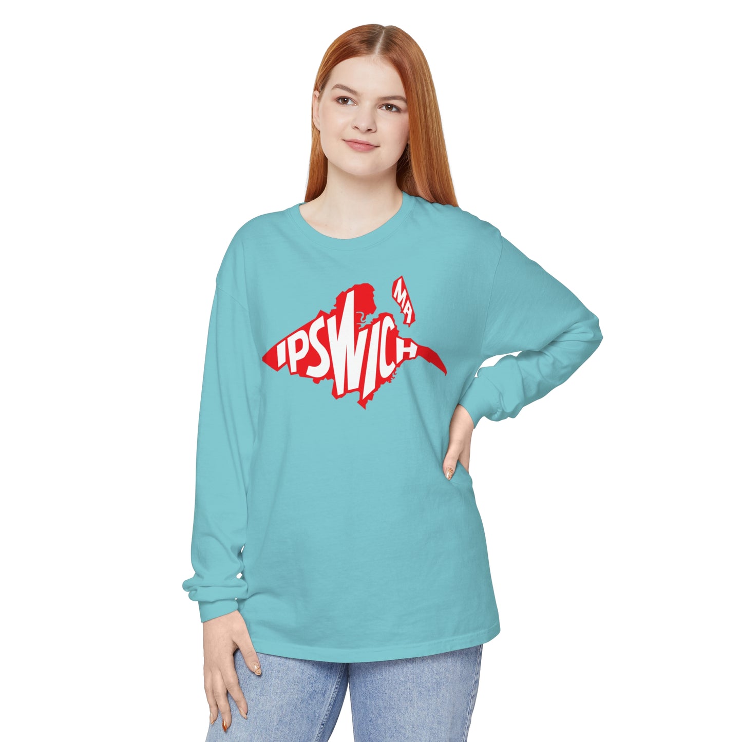 Ipswich Map Long Sleeve