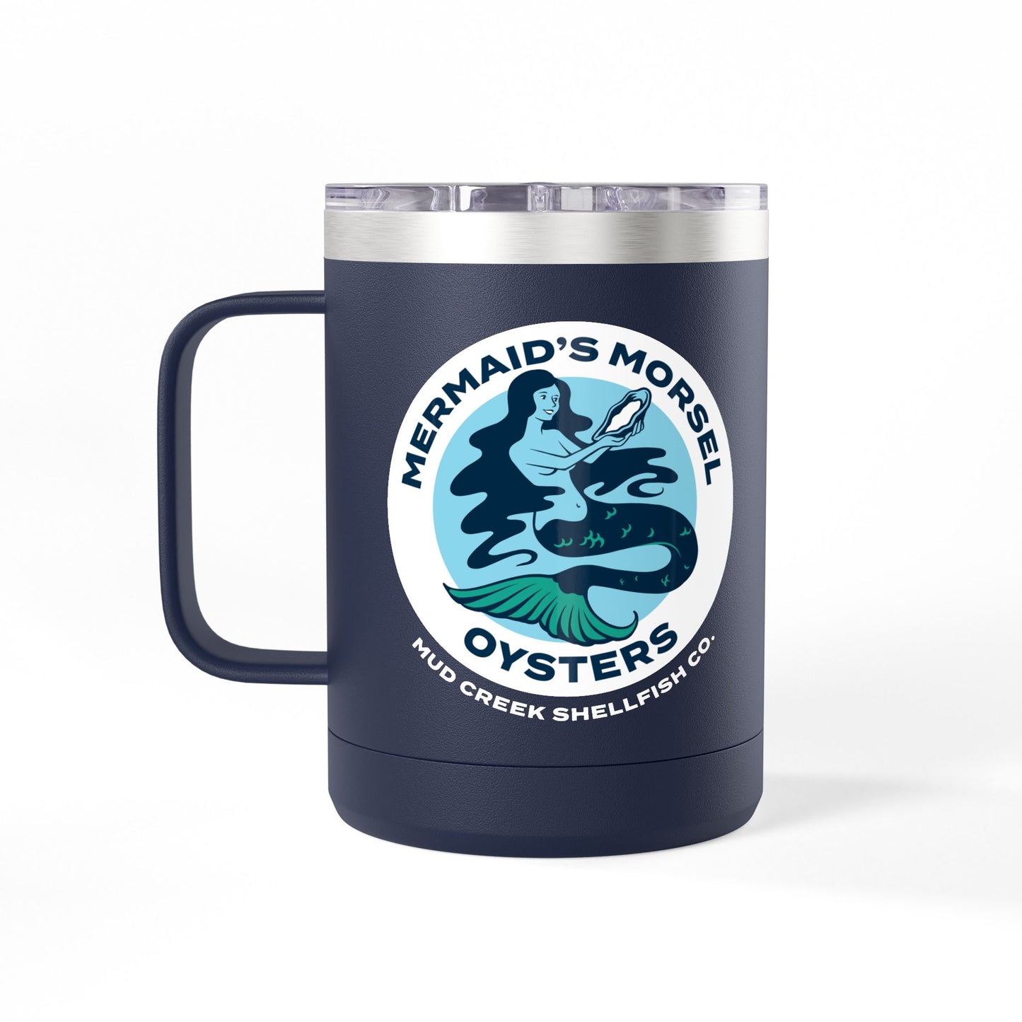 Mermaid's Morsel 15oz Insulated Coffee Tumbler Mug