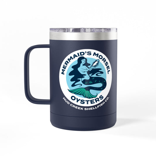 Mermaid's Morsel 15oz Insulated Coffee Tumbler Mug