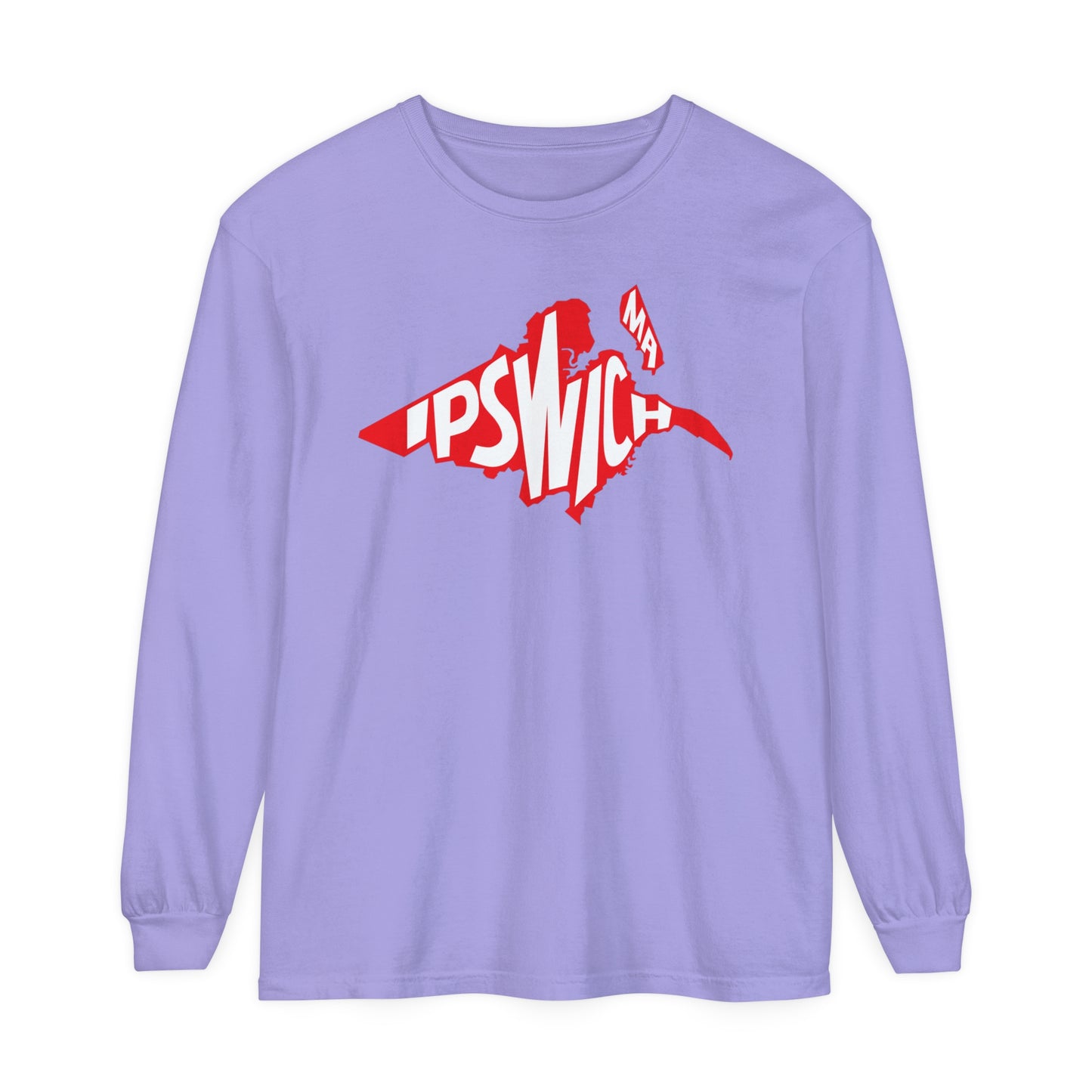 Ipswich Map Long Sleeve
